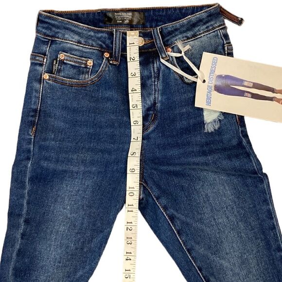Monkey Ride Jeans Heritage Distressed Jeans. Size 1/25, NWT - Picture 7 of 9